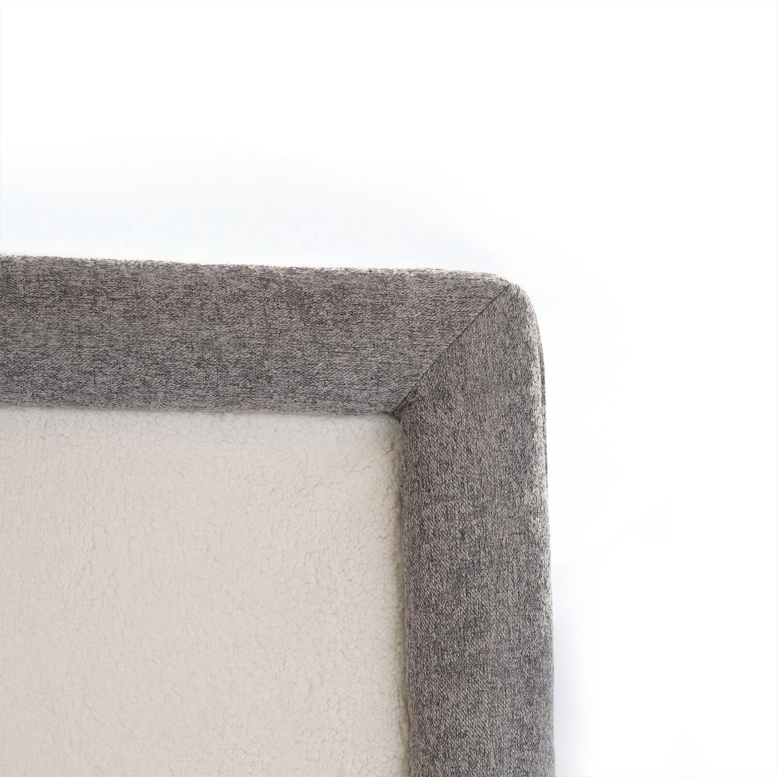 Arno Dog Bed in Box, Small/Medium Lounge Bed with Memory Foam - Image 7