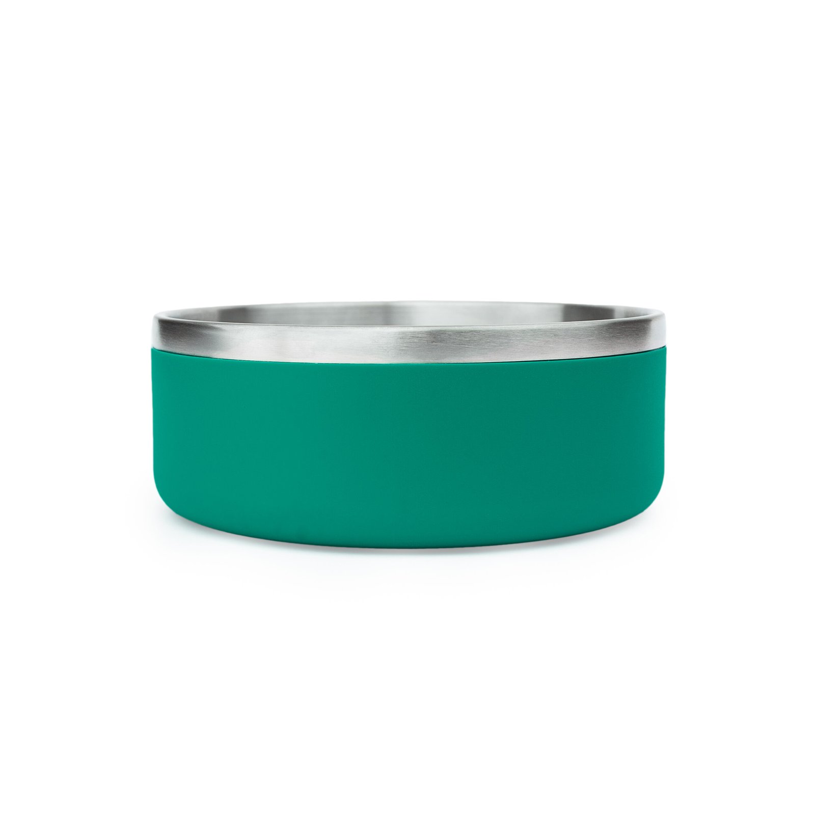 Large Double Stainless Steel Dog Bowl - Black, White or Charcoal - Image 10