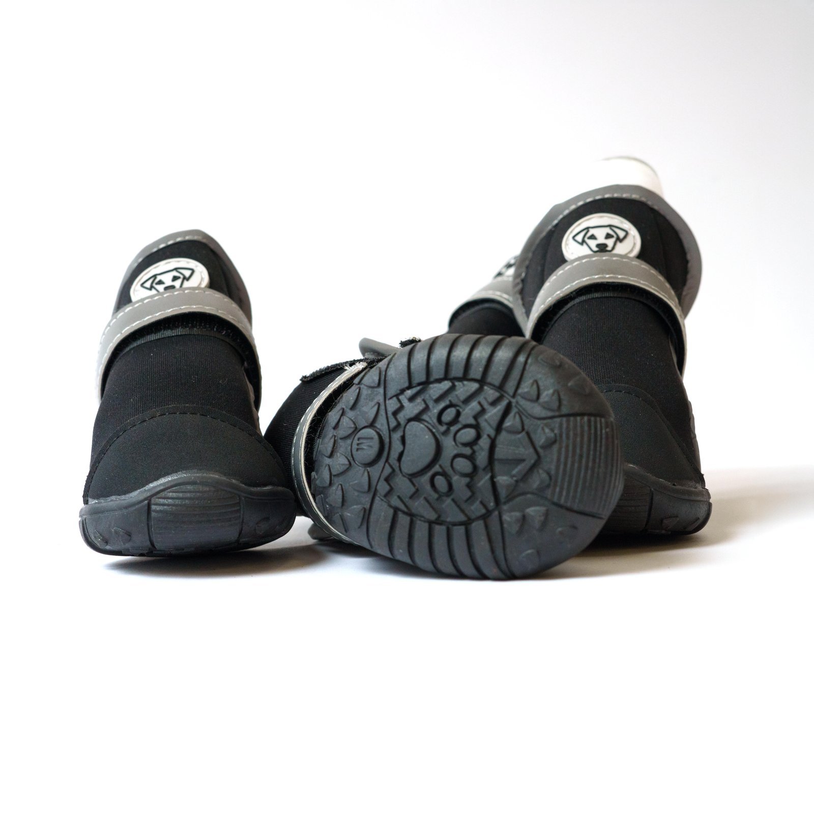 Reflective Neoprene Dog Boots with Rubber Grip Sole - Image 2
