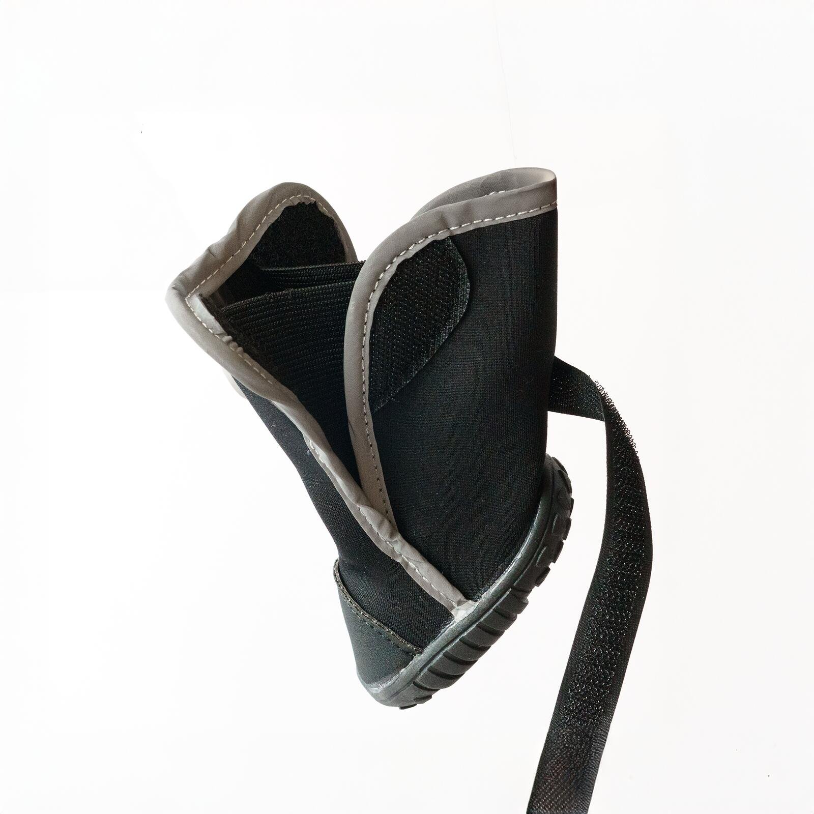 Reflective Neoprene Dog Boots with Rubber Grip Sole - Image 4
