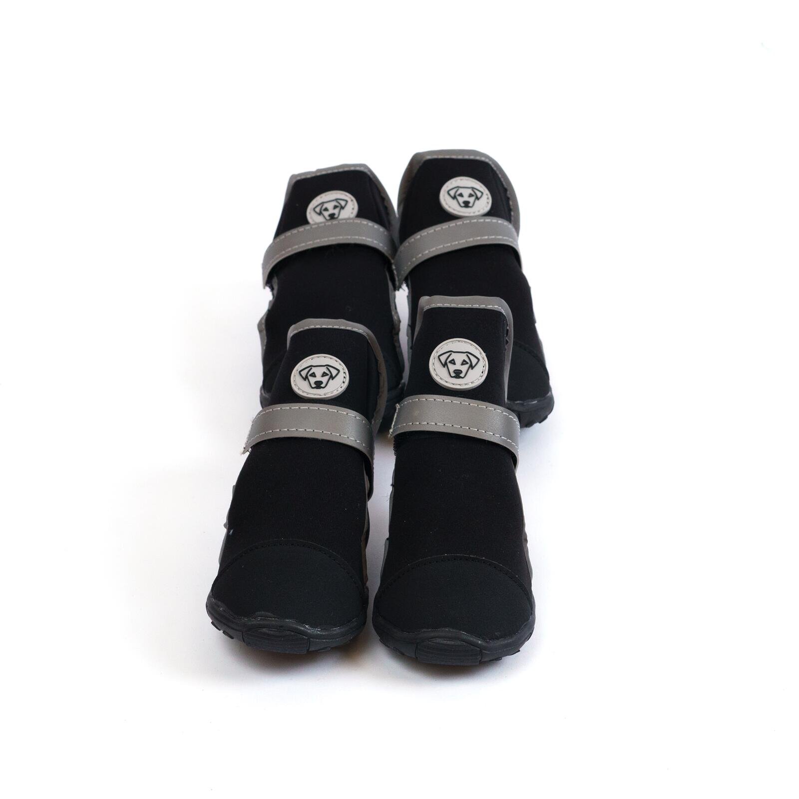Reflective Neoprene Dog Boots with Rubber Grip Sole - Image 5