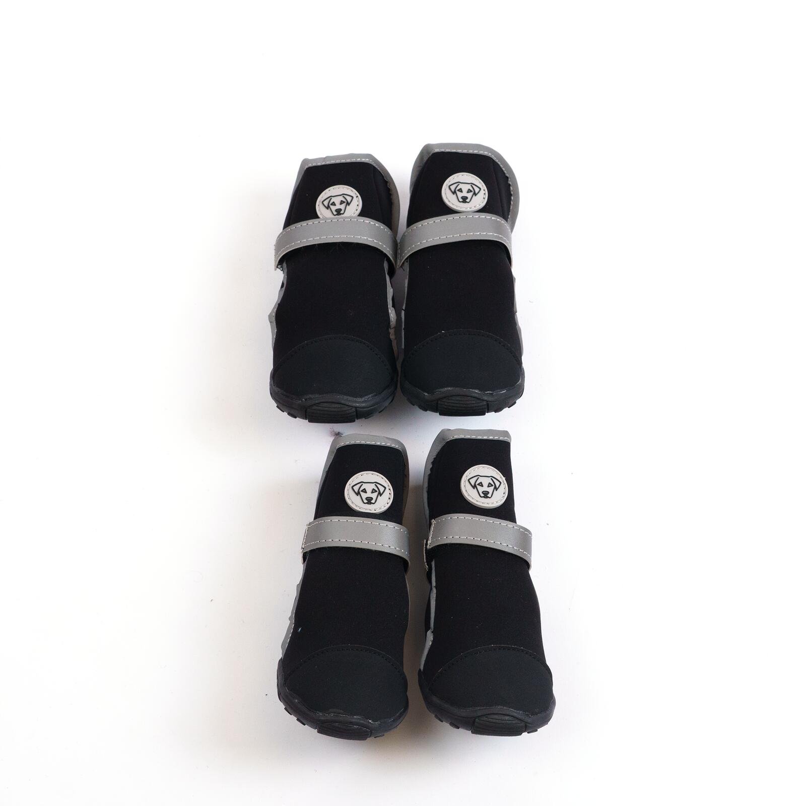 Reflective Neoprene Dog Boots with Rubber Grip Sole - Image 6