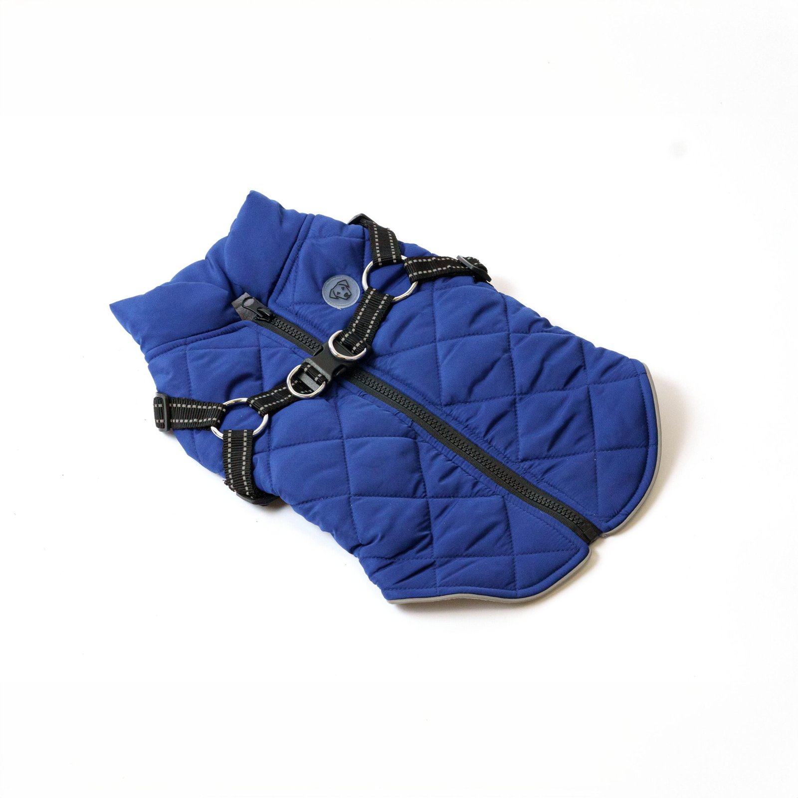 Harness Dog Jacket with Built-In Harness