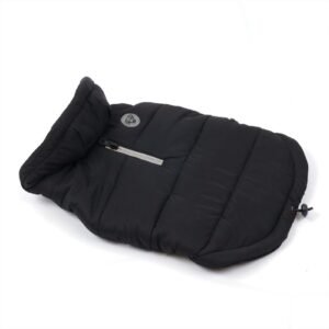 Reflective Dog Jacket with Zipper for Leash