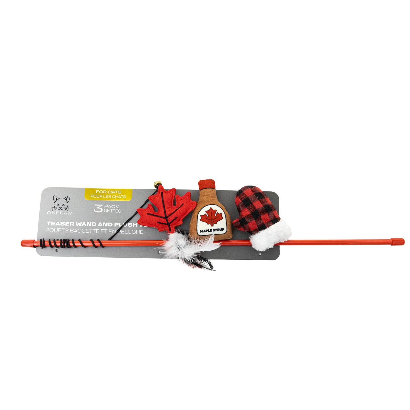 Maple Syrup Set Cat Toy, Interactive and Stress Relief - Image 3