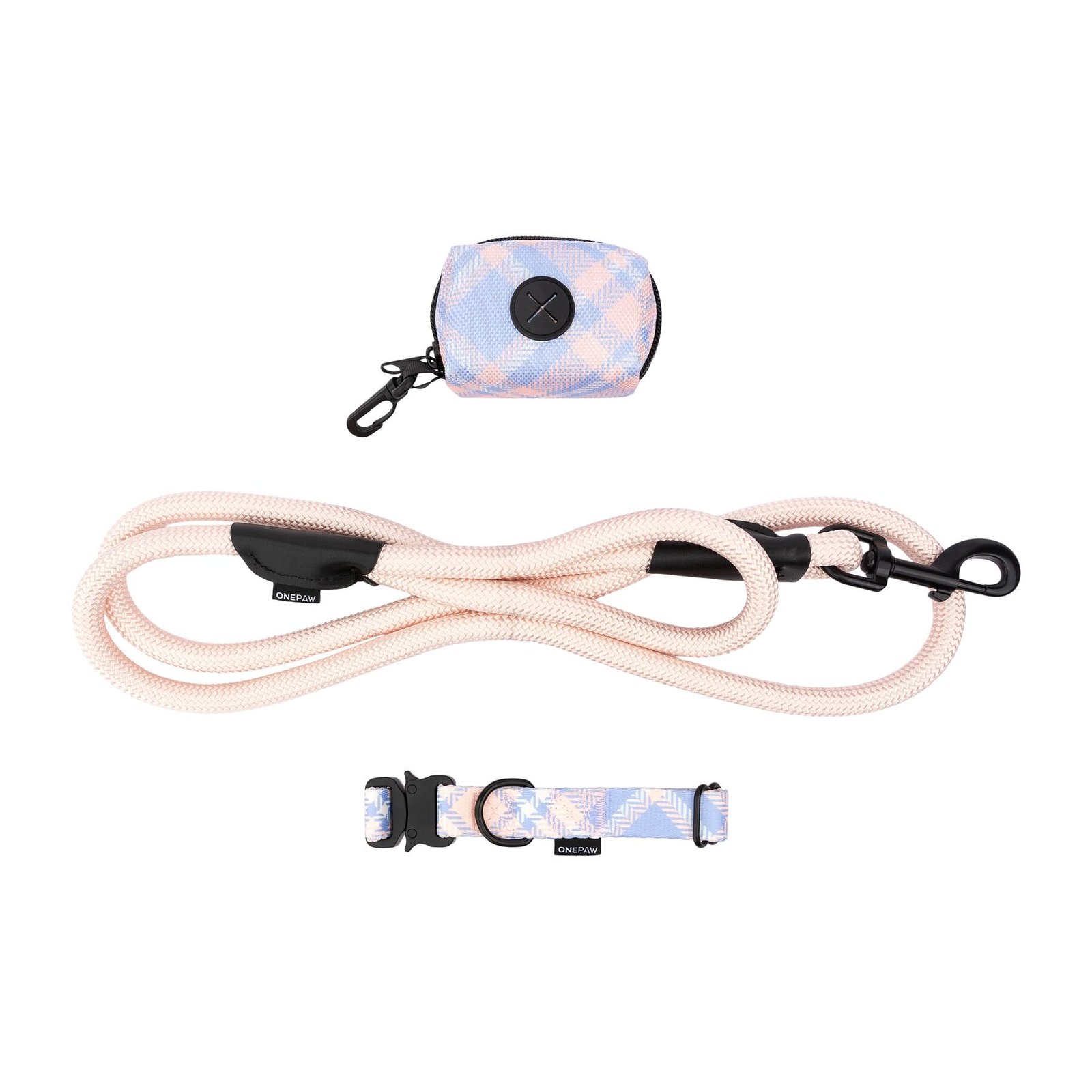 Dog 3-Pack Collar Leash Set, With bag Dispenser, Multiple Colors - Image 11