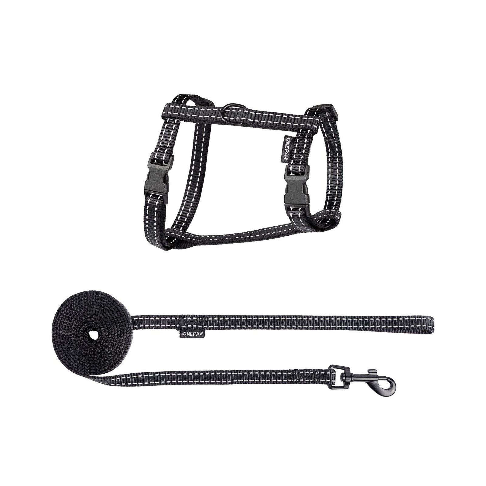 Cat Harness and Leash Set, Adjustable, Reflective