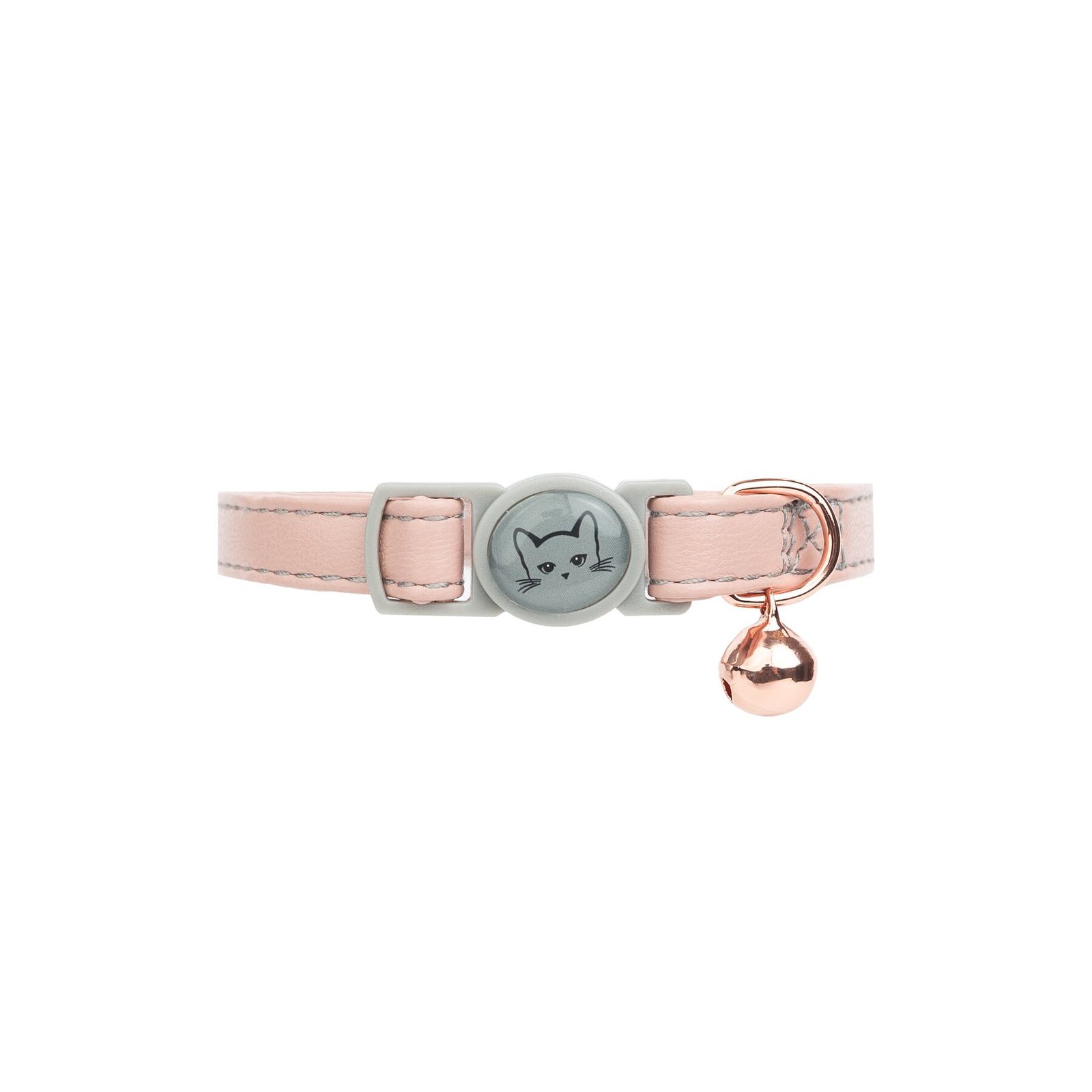 Vegan Leather Safety Cat Collar, Breakaway Buckle - Image 9