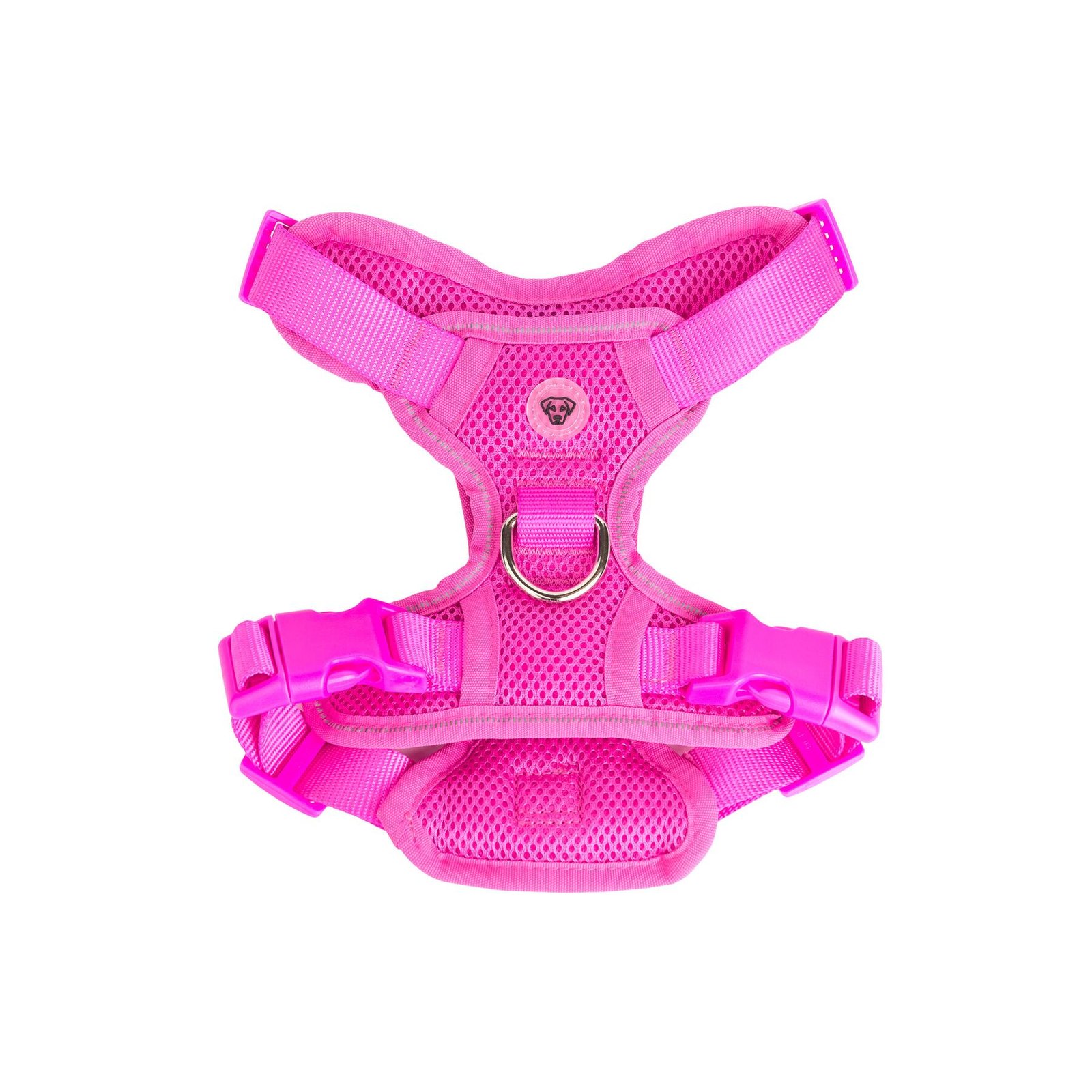Fashion Mesh Dog Harness, Pink, Easy Fit and Safe