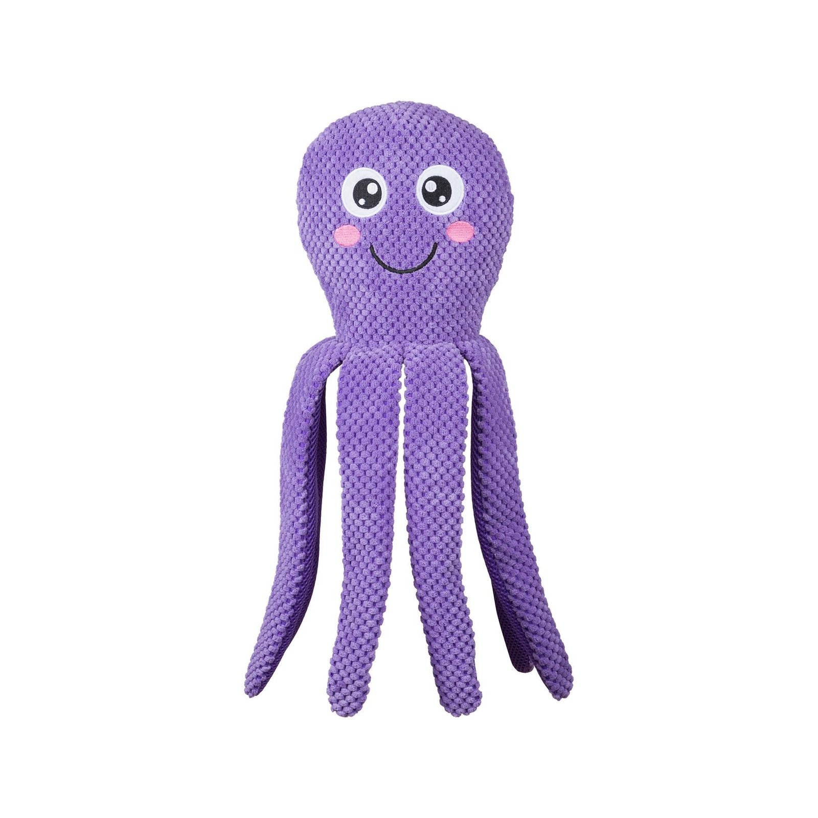 Big Octopus Dog Toy, With Squeaker and Crinkle Paper Sound