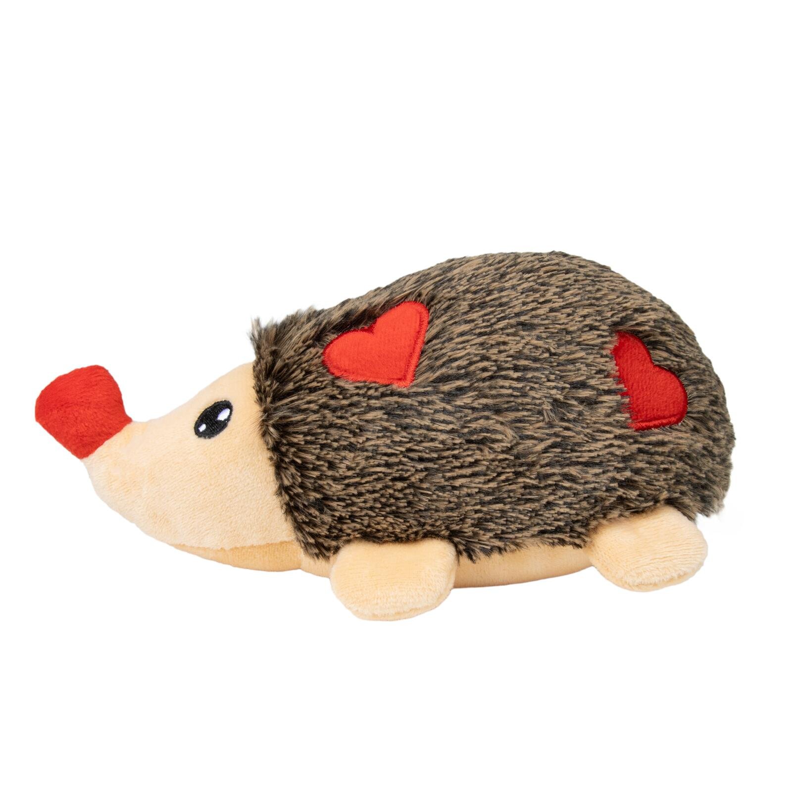 One Paw, Hedgehog Valentine Dog Toy with Hearts, Plush Toy - Image 5