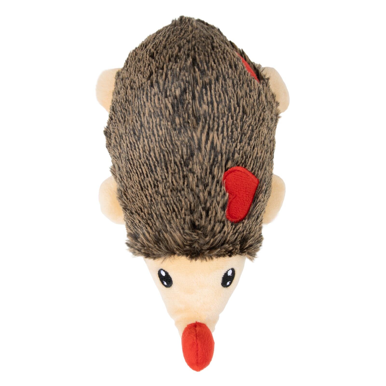 One Paw, Hedgehog Valentine Dog Toy with Hearts, Plush Toy - Image 4