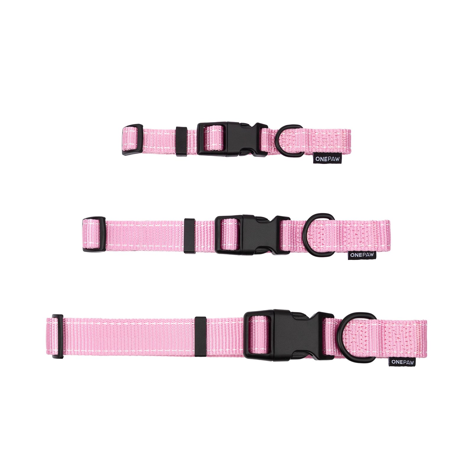 One Paw, Webbing Collar for Dogs, Multiple Colors and Sizes - Image 3