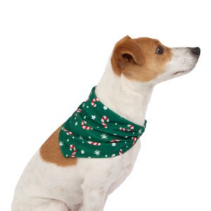 Holiday Bandana, Dog Accessory, Festive fashion wear
