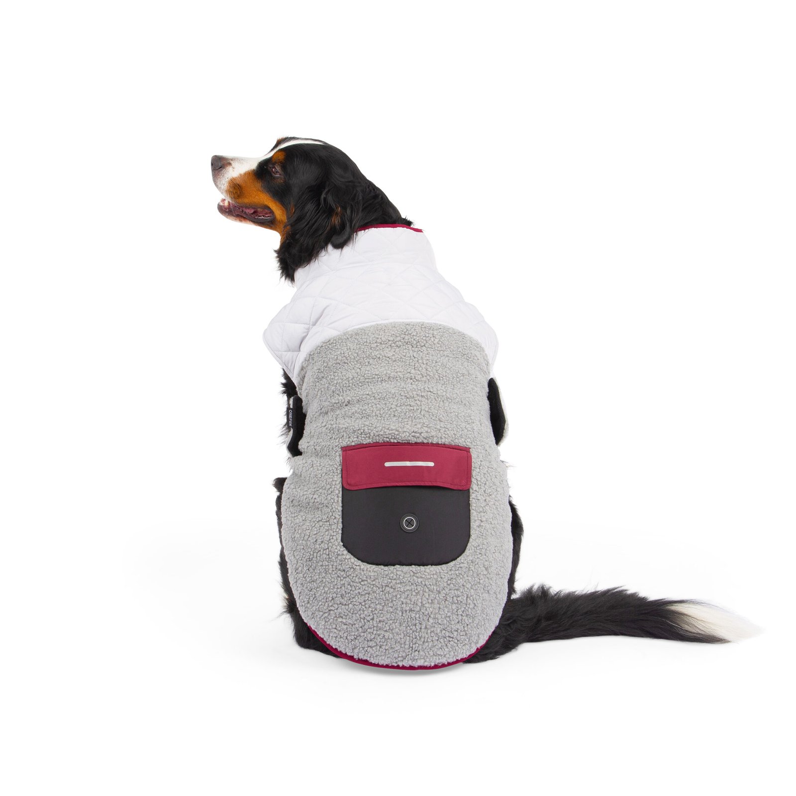 Dog Jacket with Poop Bag Dispenser - Image 2