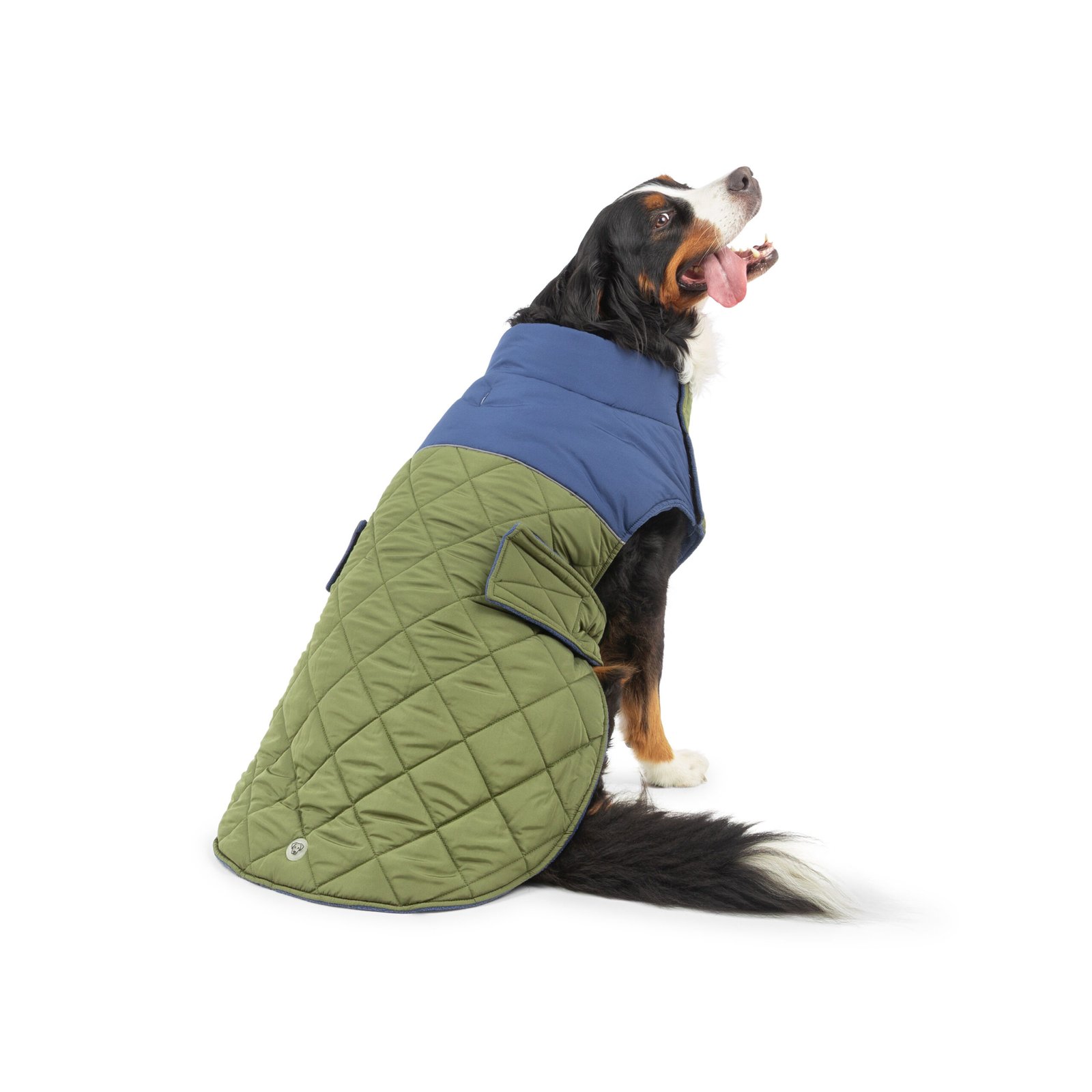 Quilted Water-Resistant Dog Jacket for Large Breeds, 2XL to 4XL - Image 4