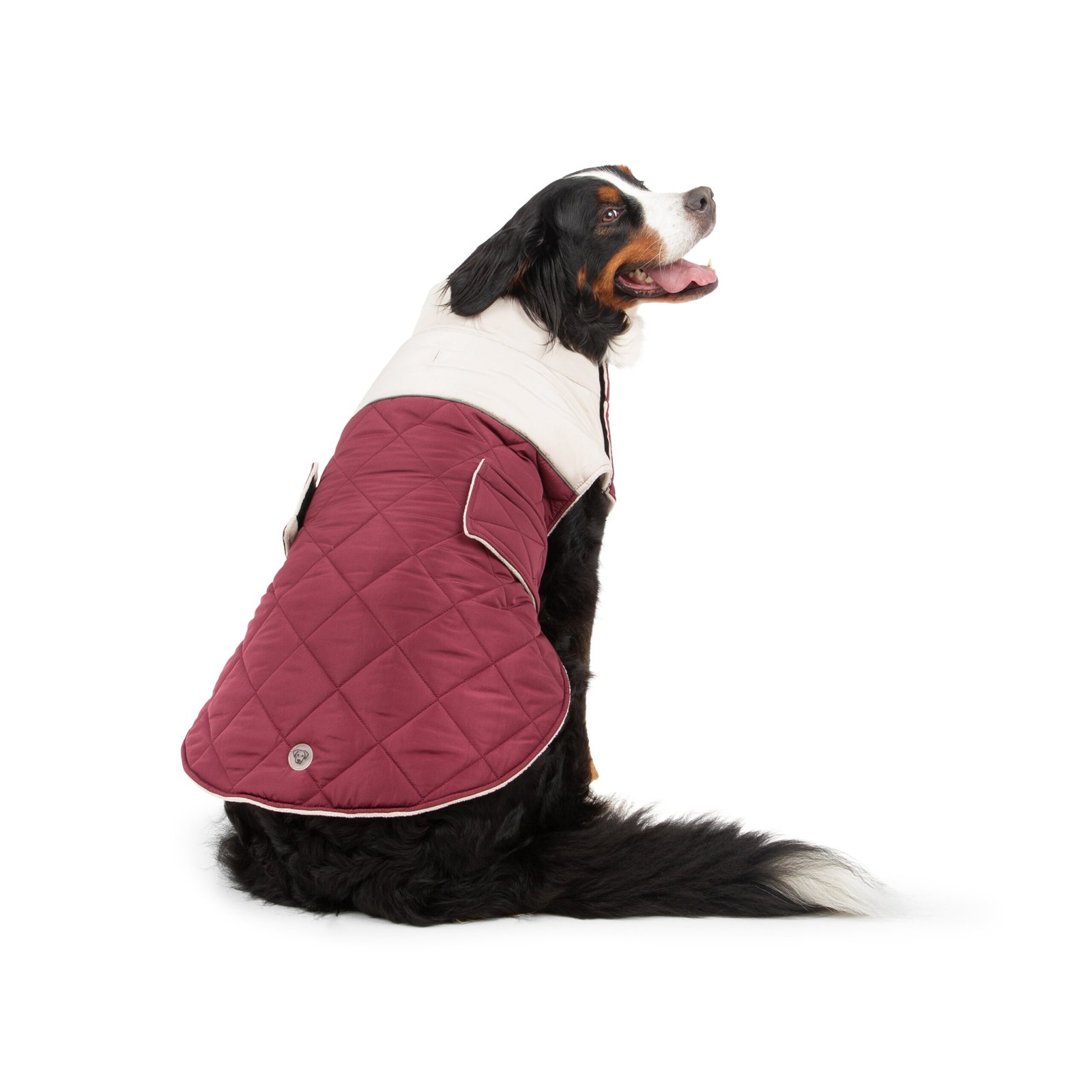 Quilted Water-Resistant Dog Jacket for Large Breeds, 2XL to 4XL - Image 2