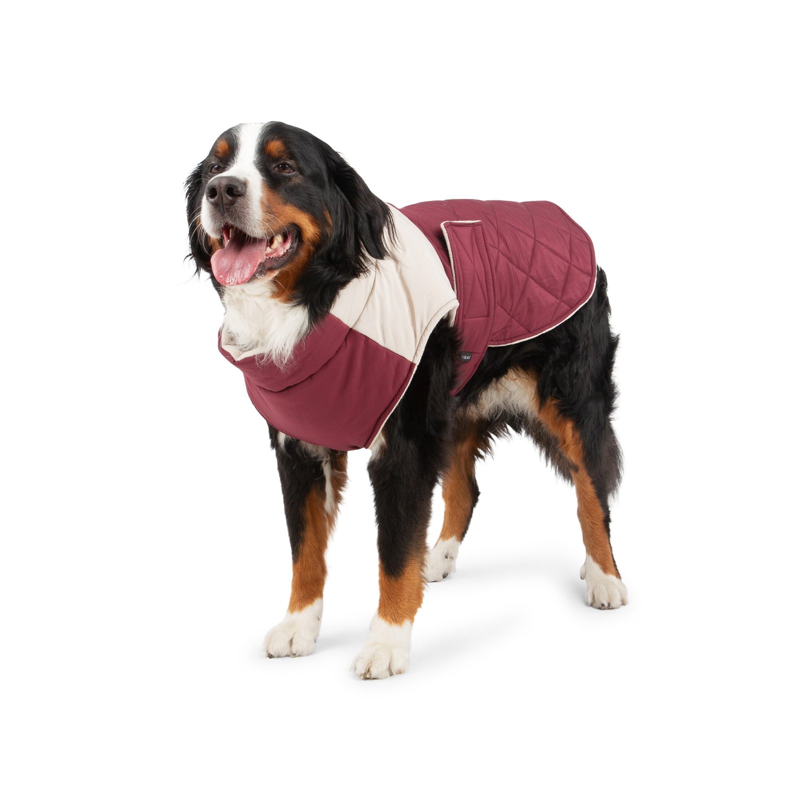 Quilted Water-Resistant Dog Jacket for Large Breeds, 2XL to 4XL