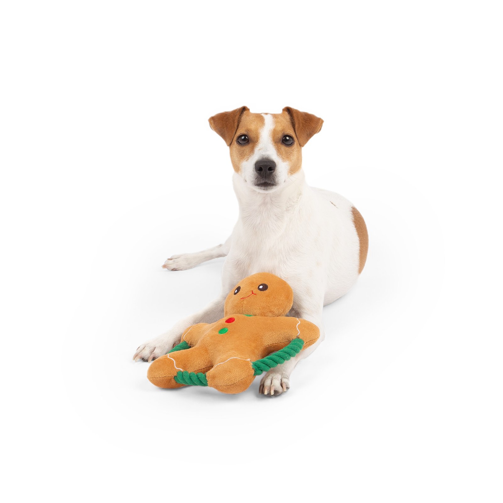 Gingerbread Rope Toy, Dog Toy, Holiday rope chewing play - Image 5