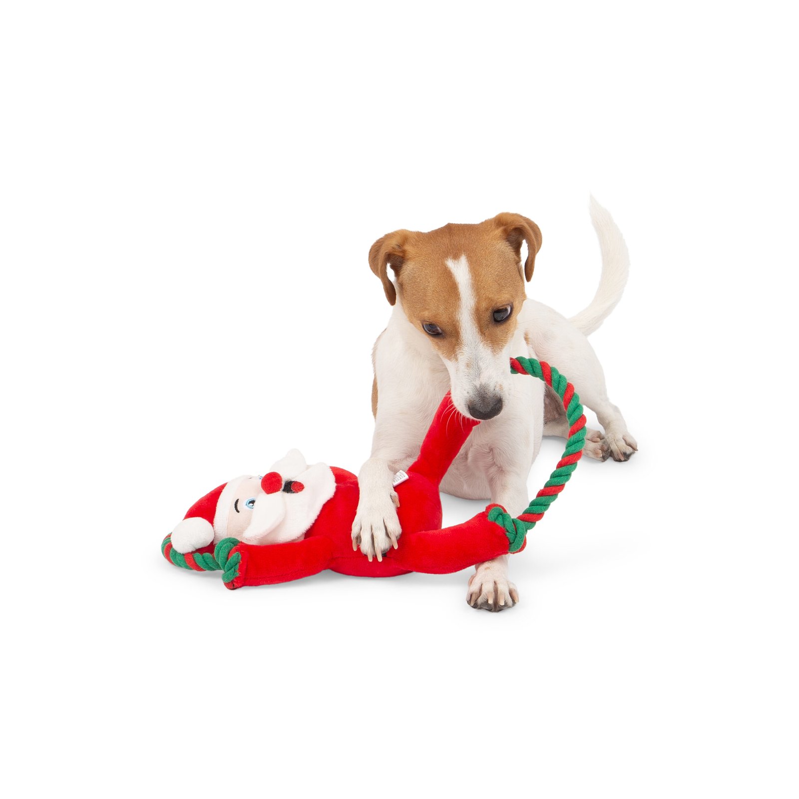 Santa Rope Dog Toy - Image 3
