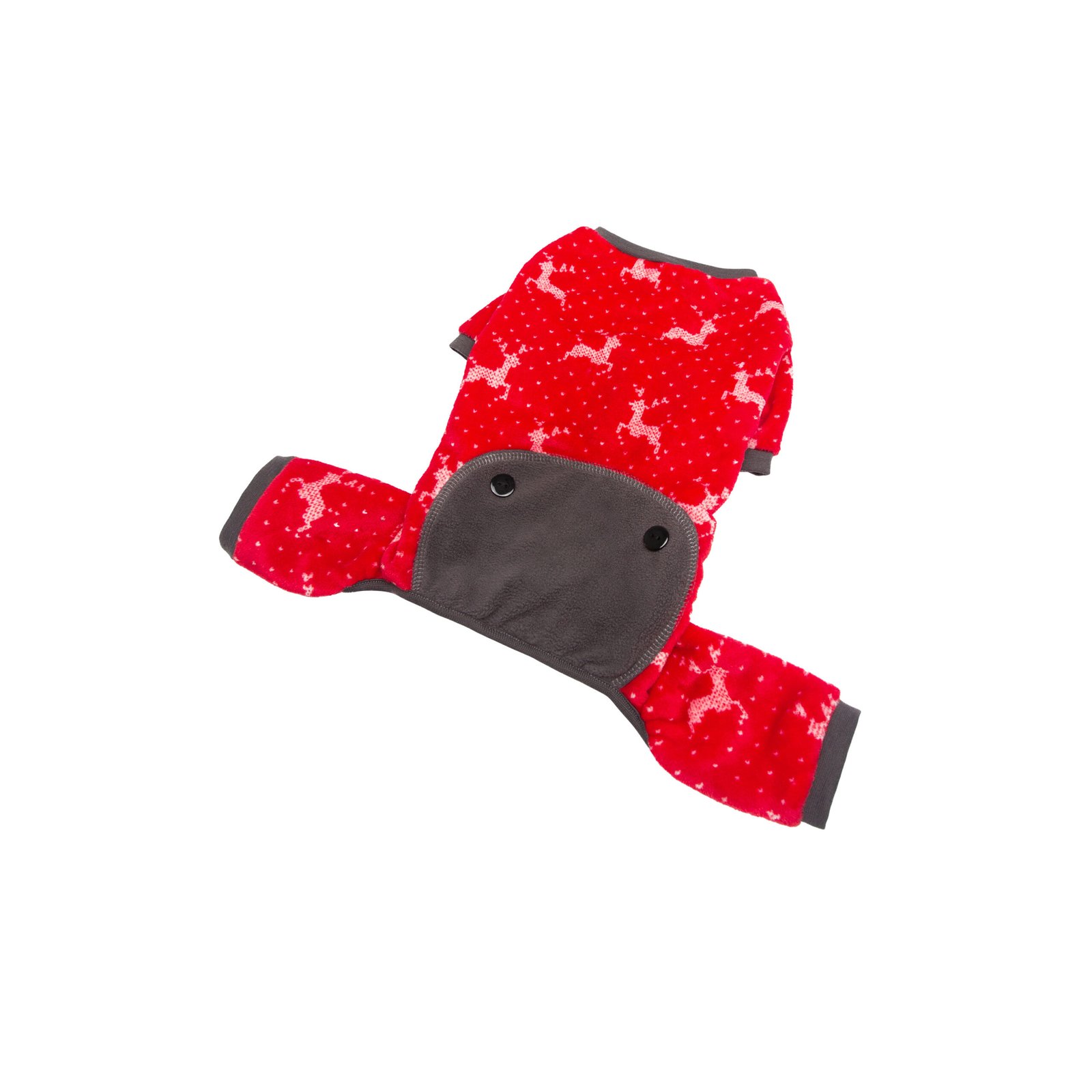 Holiday Reindeer PJ, Dog Pajamas, Super Soft Fabric - Image 3