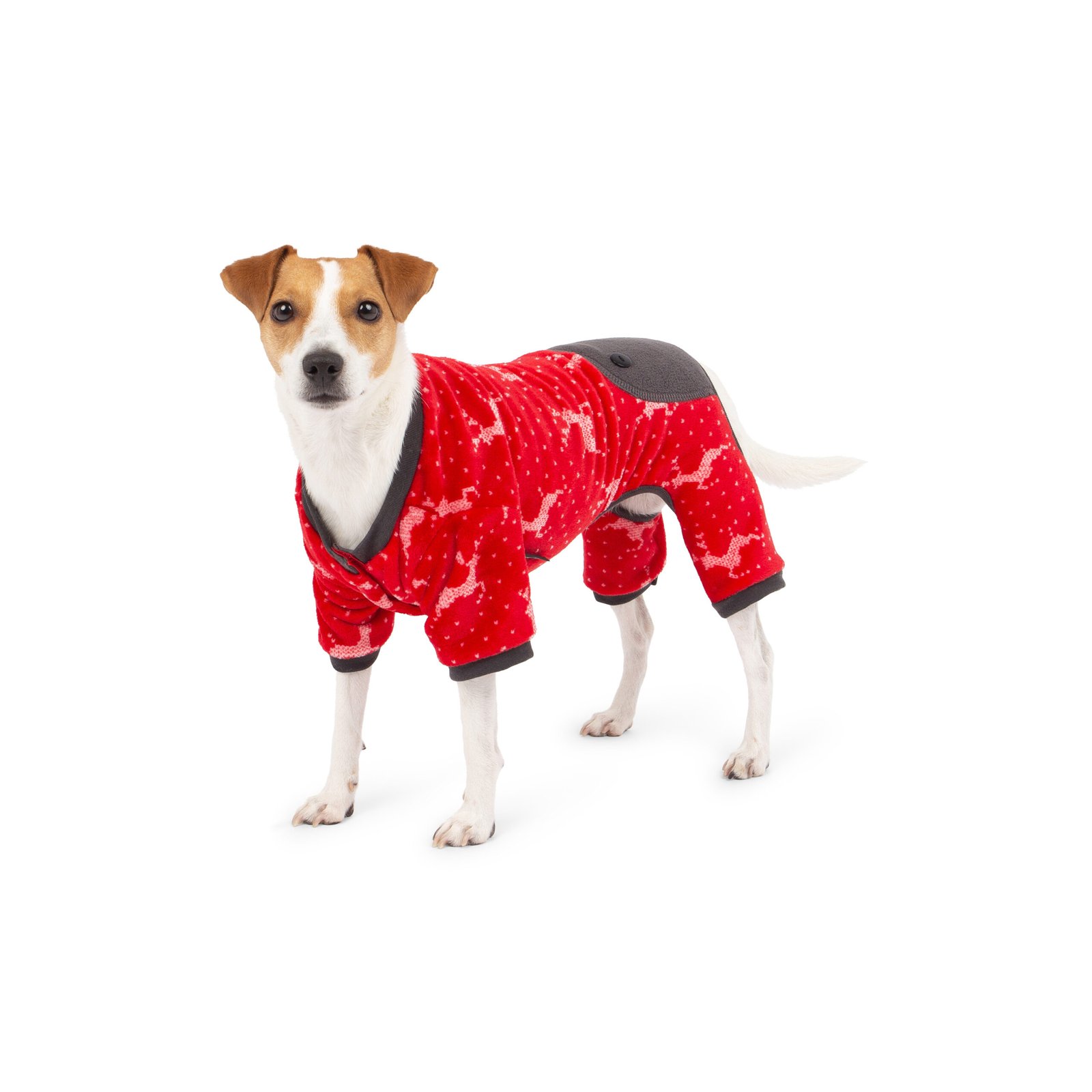 Holiday Reindeer PJ, Dog Pajamas, Super Soft Fabric