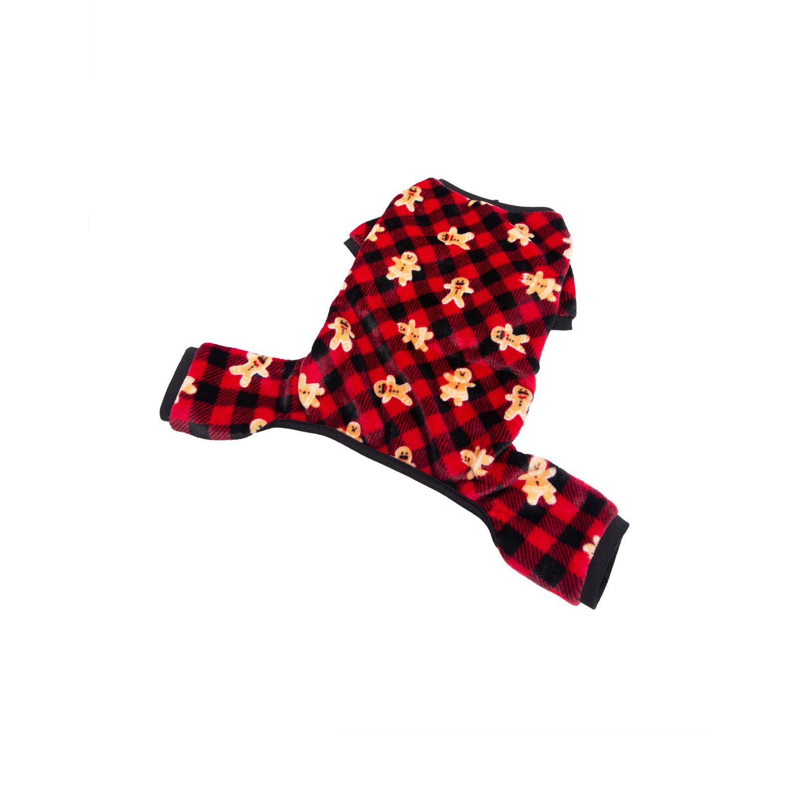 Holiday Gingerbread PJ, Dog Pajamas, Sweet Gingerbread Print - Image 5