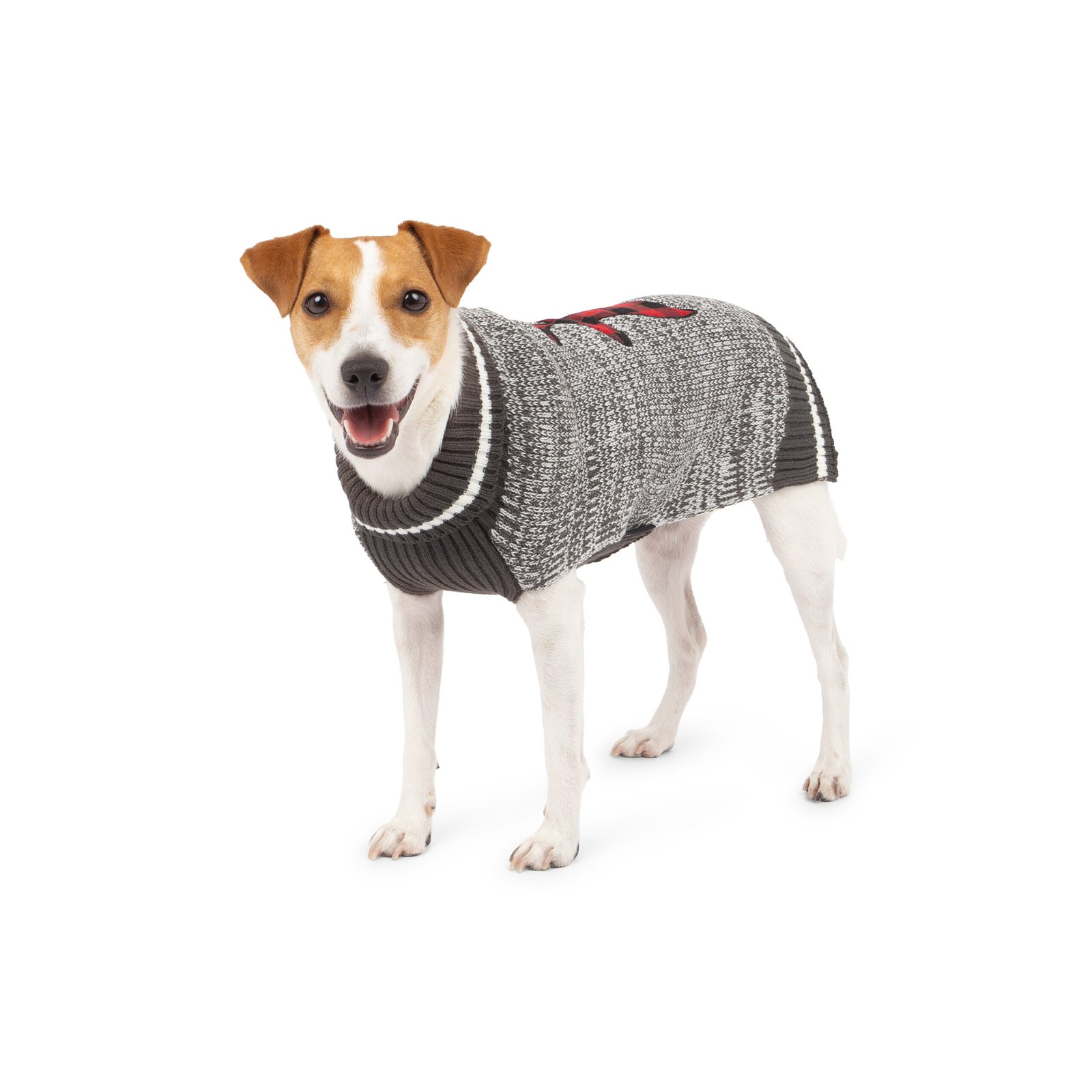 Reindeer Applique Sweater, Dog Sweater, Cute Reindeer Applique