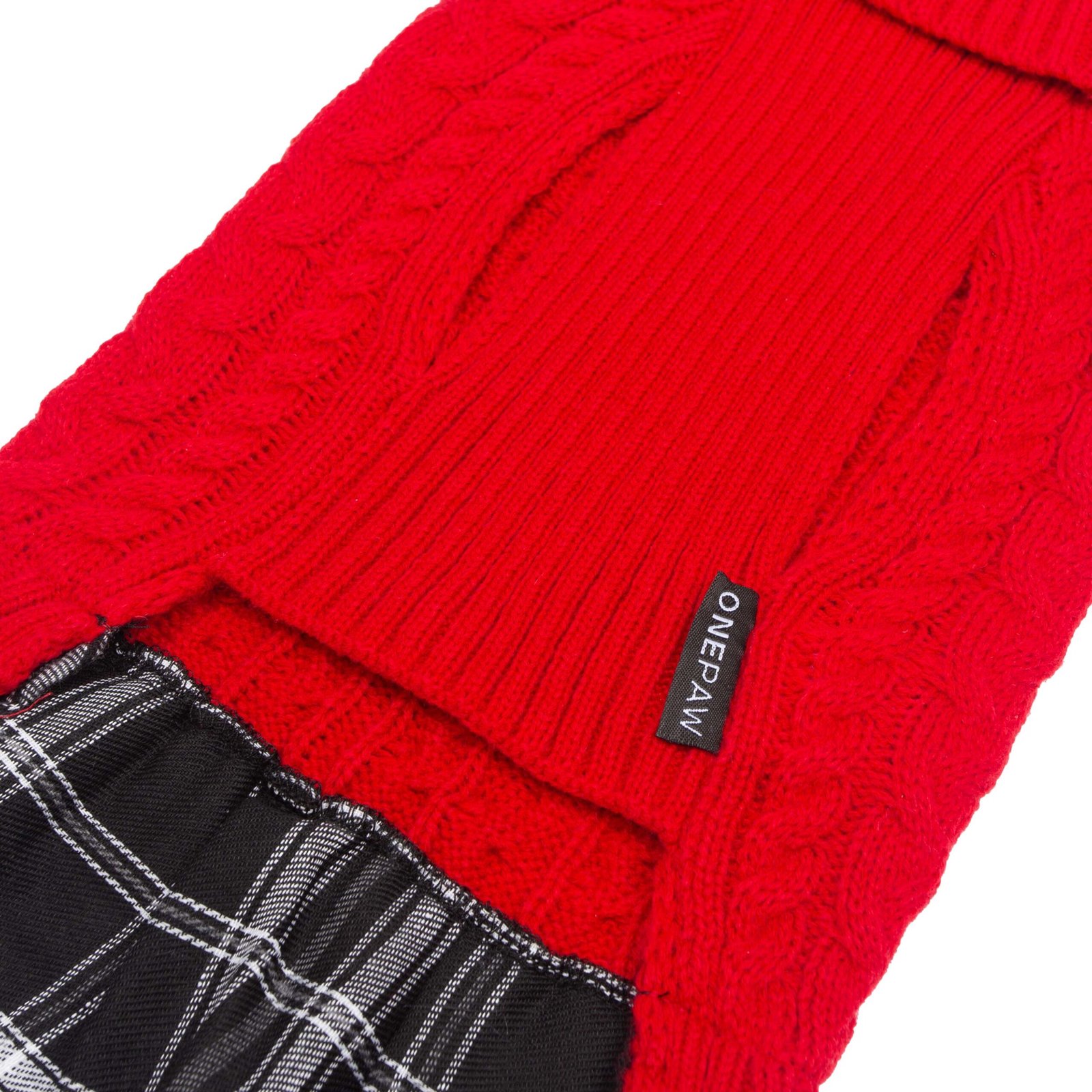 Holiday Dress Sweater, Dog Sweater, Built-in Skirt - Image 5