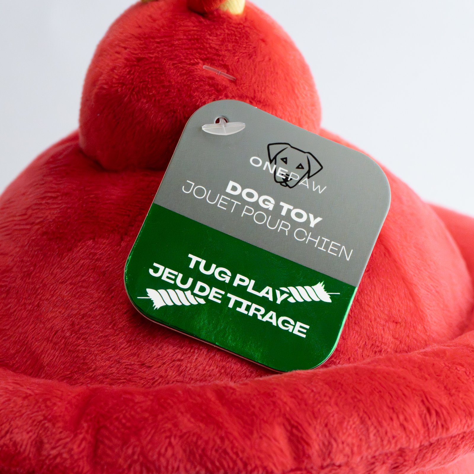 Fire Hydrant Dog Toy with Rope and Squeaker - Image 4