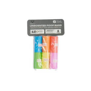 Summer Pattern Pet Poop Bags – 6 Roll Pack